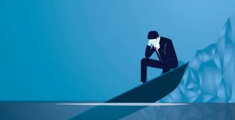 An illustration of a man in a suit